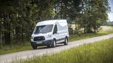 Der Ford Transit lässt sich fahren, wie ein Pkw