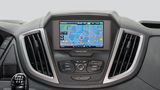 Beim Ford Transit sind einige neue Assistenzsysteme erhältlich: Seitenwindassistent, Notbrems-Assistent inklusive Fußgängererken