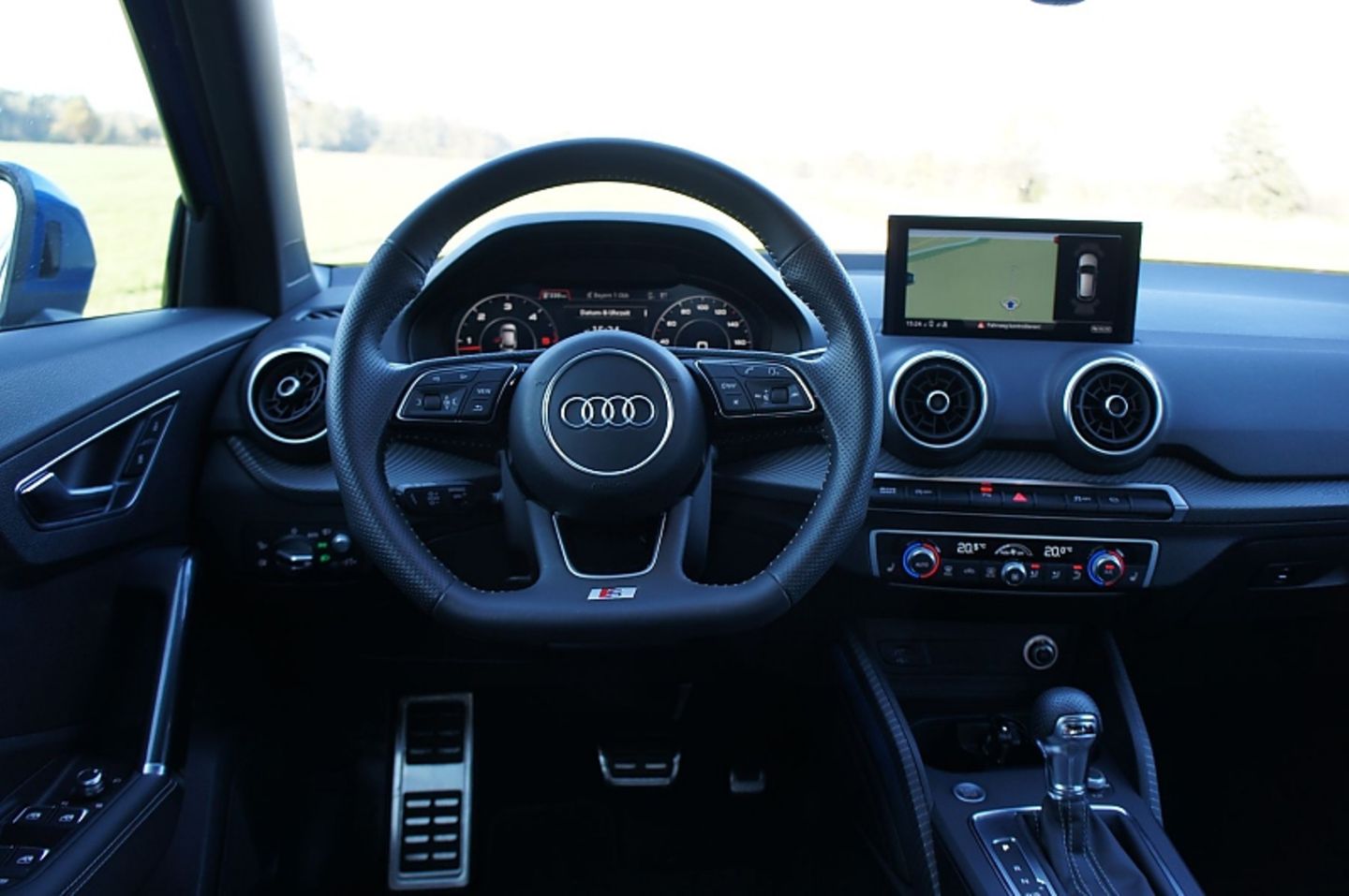 Das Cockpit ist klar gegliedert