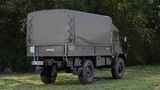 Unimog S Baureihe 404 - die Plane lässt sich abnehmen