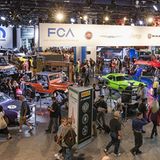 Die Tuning Fans belagern die Messest nde auf der SEMA