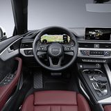 Der Innenraum des Audi A5 Cabrio