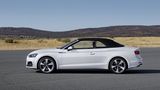 Audi A5 Cabrio - das Stoffdach öffnet und schließt in 50 Sekunden