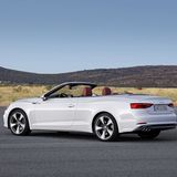 Audi A5 Cabrio - das Heck ist flacher als bisher