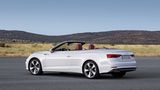 Audi A5 Cabrio - das Heck ist flacher als bisher