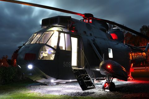 Helicopter Glamping