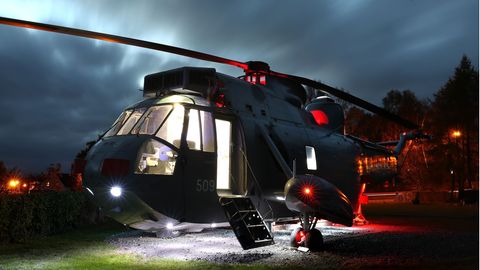 Helicopter Glamping