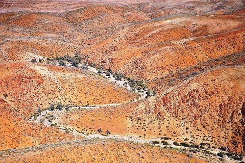 Ein Fund beweist: Bereits vor 49.000 Jahren bewohnten Menschen die australische Gebirgskette Flinders Ranges.