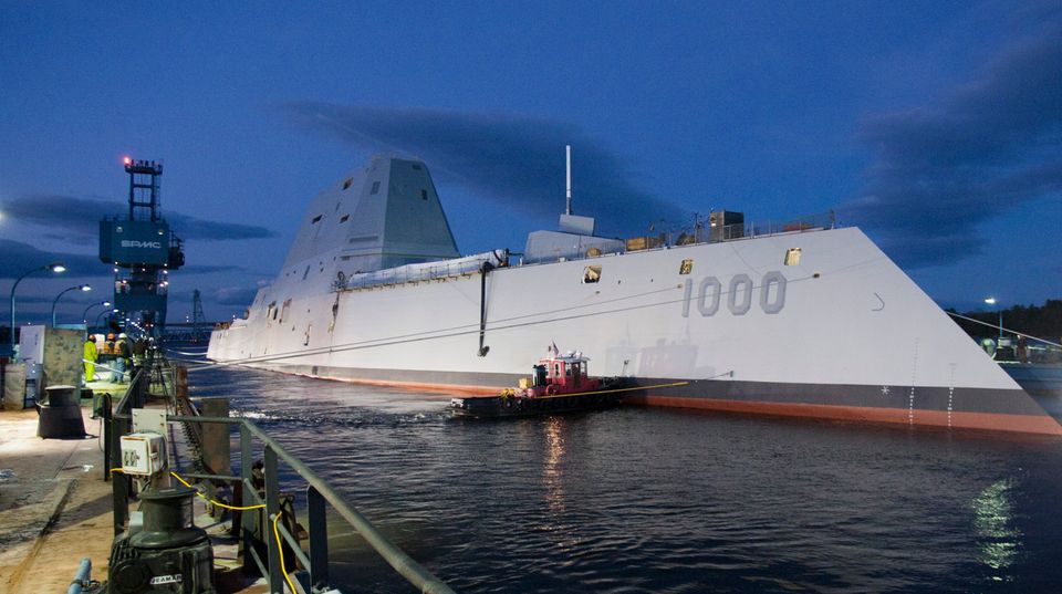 Preisschock bei der USS Zumwalt: 800.000 Dollar pro Schuss: Superzerstörer wird de facto entwaffnet