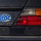 Mercedes 200 D Kilometer-Millionär - auch die Heckklappe wurde vom Rost zerfressen