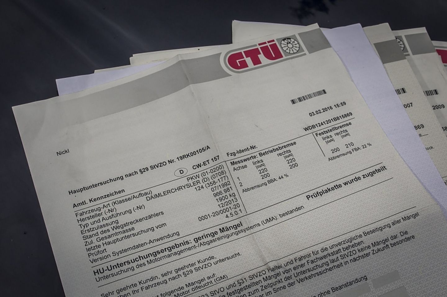 Mercedes 200 D Kilometer-Millionär - regelmäßig gewartet