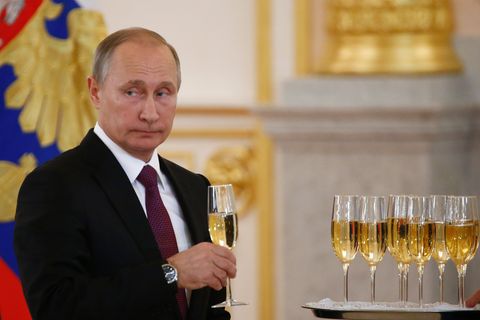 Wladimir Putin gratulierte als einer der ersten Donald Trump zu seinem Sieg