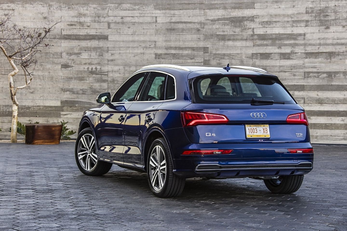 Audi Q5 2.0 TFSI Quattro - der Laderaum fasst 550 Liter