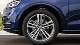Audi Q5 2.0 TFSI Quattro - Serienmäßig sind blasse 17-Zöller