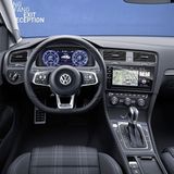 Das Cockpit des neuen VW Golf GTE.