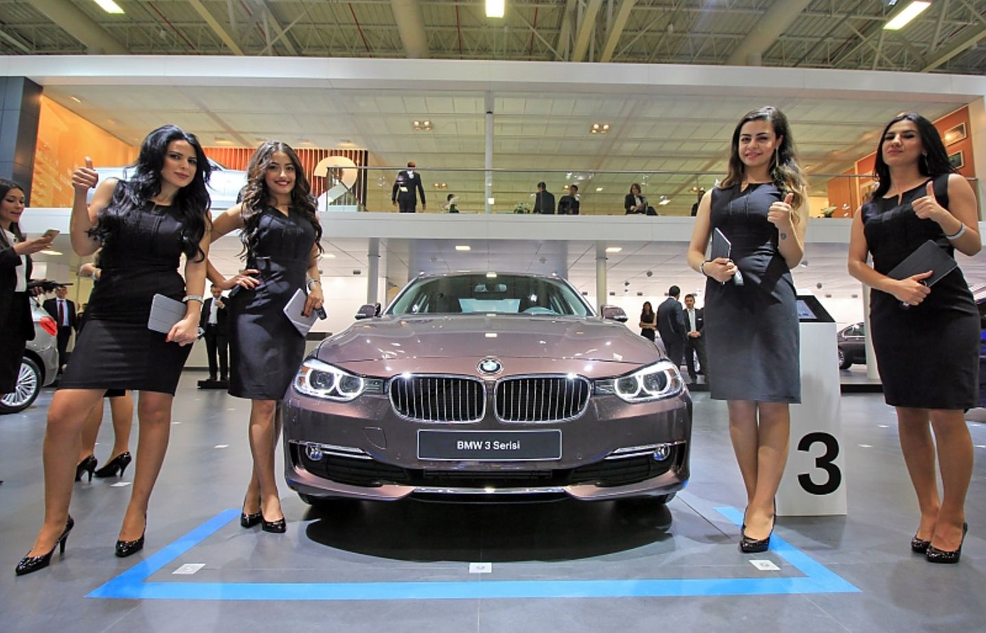 BMW 3er auf der Istanbul Autoshow 2015