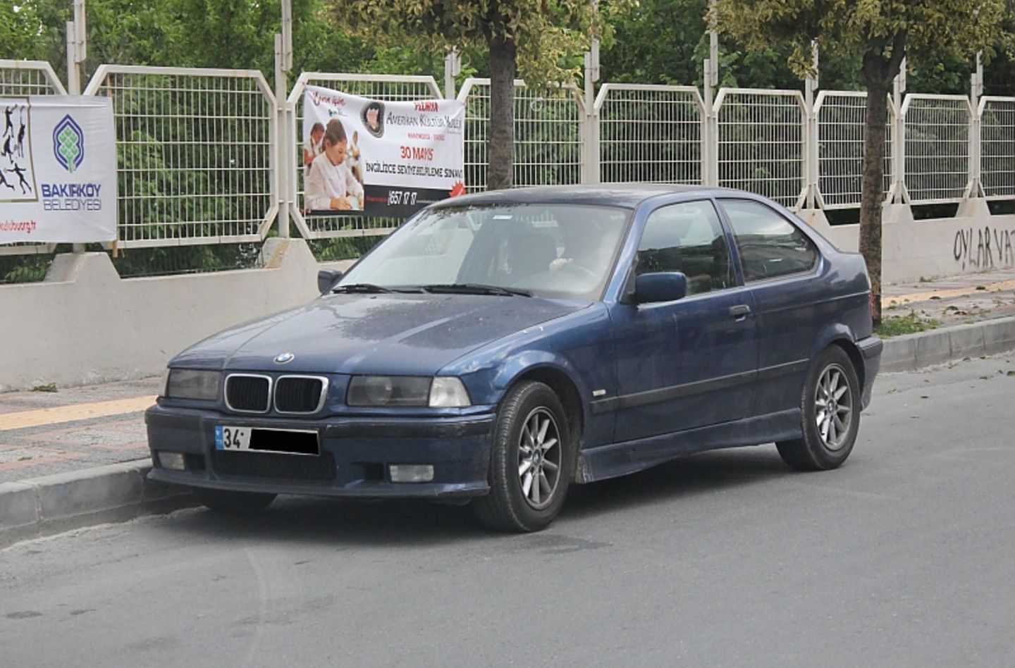 BMW auf den Straßen von Istanbul