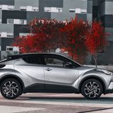 Toyota C-HR - deutlich kürzer als der Prius