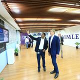 Im Mercedes Entwicklungszentrum in Bangalore gibt es eine "Wall of Fame" für Mitarbeiter