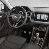 Das aufgeräumte Cockpit des Skoda Kodiaq - etwas mehr Chic dürfte schon sein