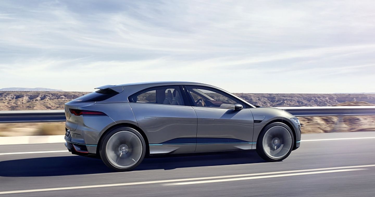 Jaguar I-Pace Concept 2016 - 0 auf Tempo 100 in rund vier Sekunden