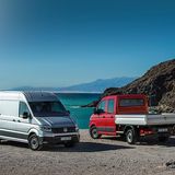 Der Volkswagen Crafter als Kasten- und als Pritschenwagen