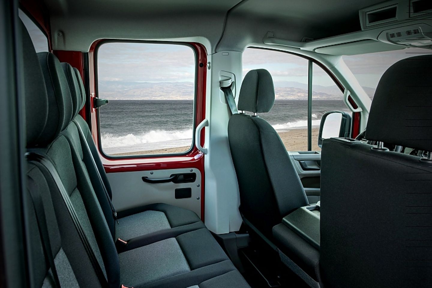 Der Volkswagen Crafter mit Doppelkabine