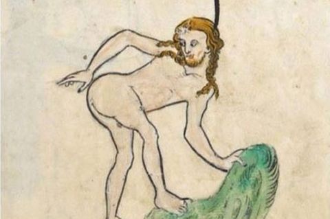 Facebook-Gruppe "Classical Art Memes" zeigt ein Gemälde und titelt: "When you drop something in front of your crush"