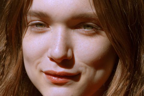 Portraits einer jungen Frau