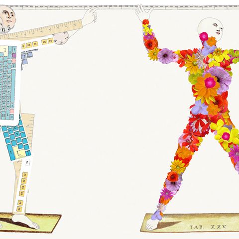 Eine Illustration von Volker Straeter zum Thema: Der halbe Traumberuf