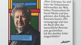 Der US-Informatiker David Gelernter ist überzeugt, dass uns Roboter nie ersetzen können