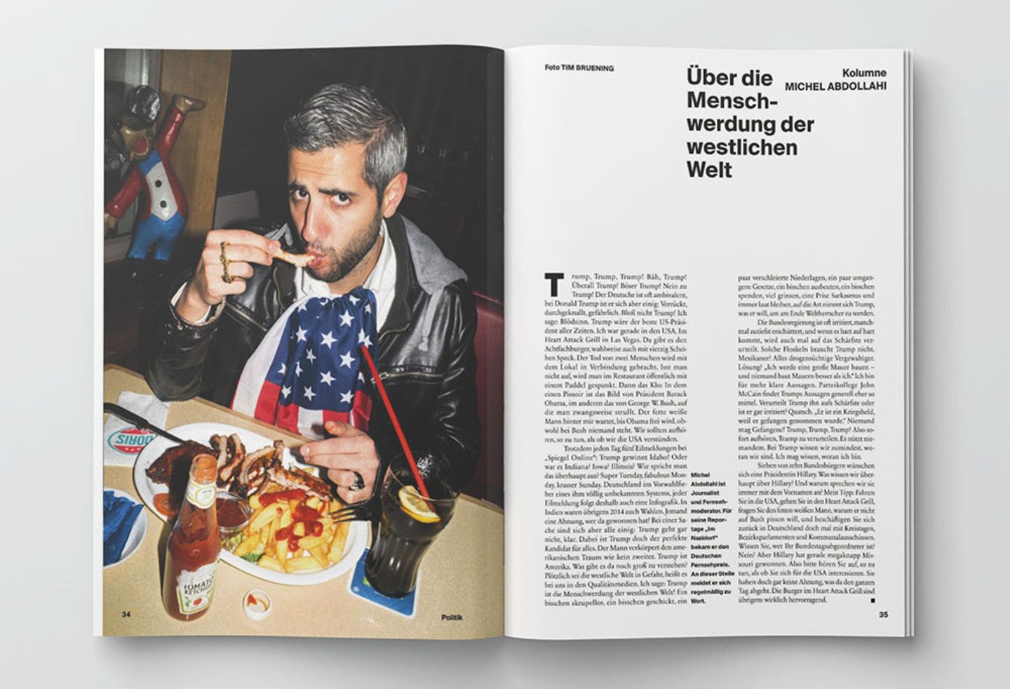 Kolumne von Michel Abdollahi: Über die Menschwerdung der westlichen Welt