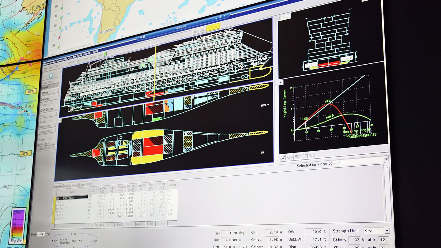 Carnival Maritime: im Fleet Operation Center in Hamburg