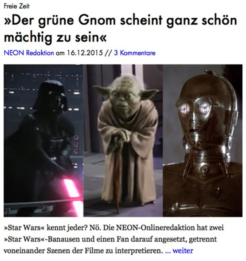 Wissen: 12 Dinge, die Claudia im NEON-Praktikum gelernt hat Wissen: 12 Dinge, die Claudia im NEON-Praktikum gelernt hat