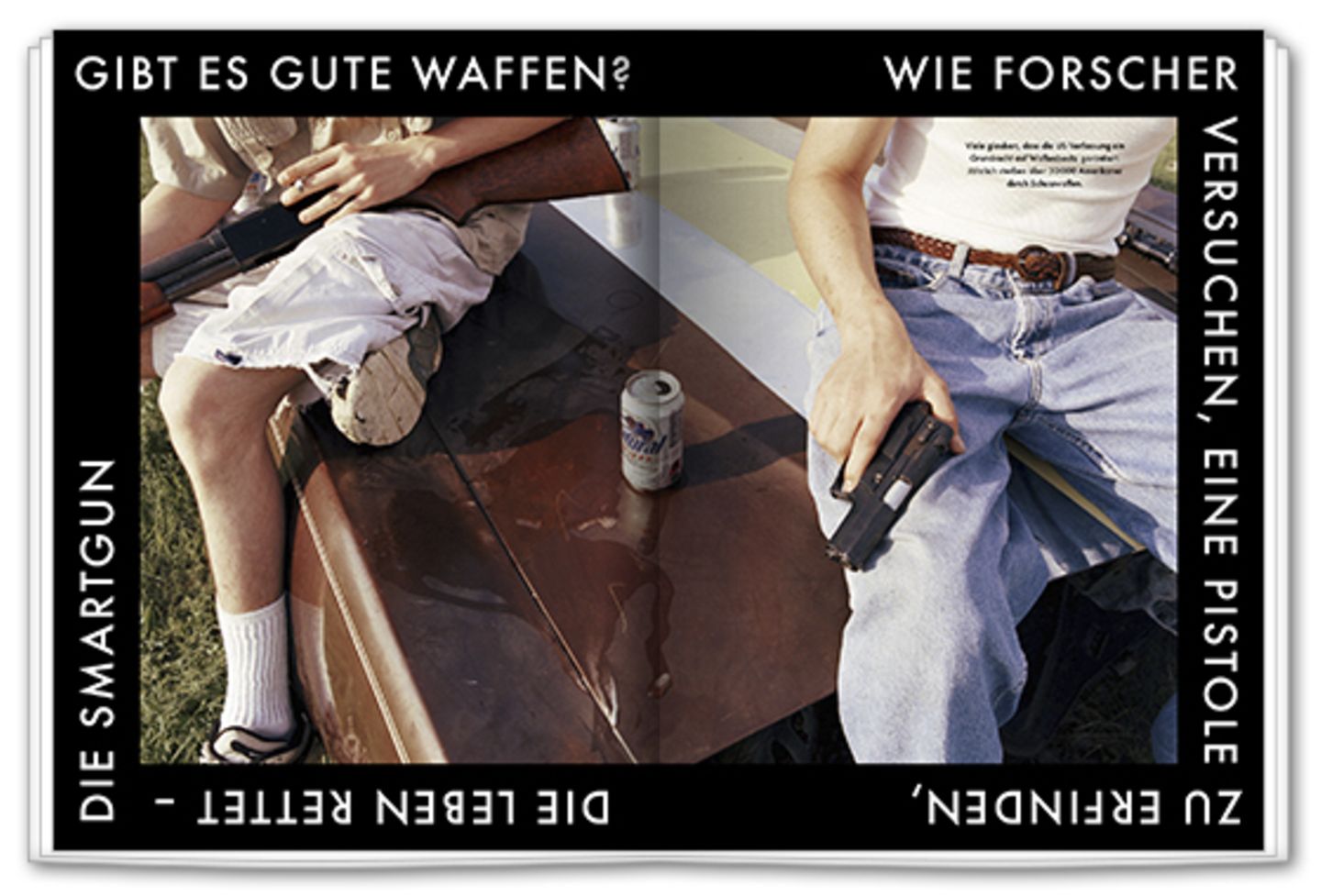 Gute Waffen: Forscher entwickeln eine Pistole, die Leben schützen soll