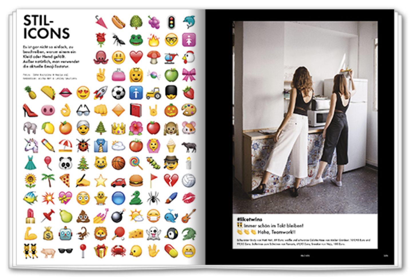 Stil-Icons: Ohne Worte - Emojis erklären die neueste Mode