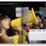 »Hau ab, Abe«: Die japanischen Aktivisten von Sealds wollen ihr Land verändern