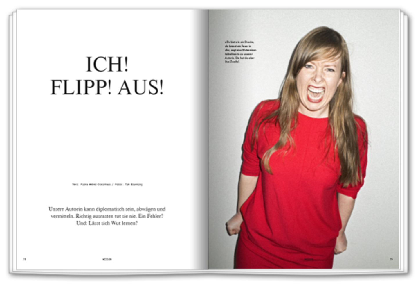 Ich! Flipp! Aus! Unsere Autorin will lernen, wütend zu sein