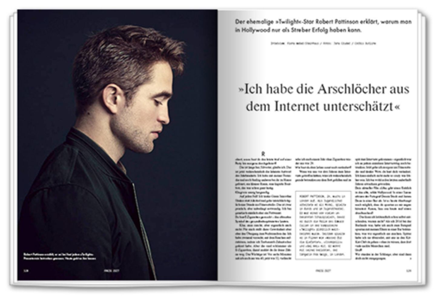 »Ich habe die Arschlöcher aus dem Internet unterschätzt«: Robert Pattinson verrät, warum er nach »Twilight« gesoffen hat