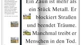 Die neue Mauer: In Bulgarien entsteht ein Abwehrwall gegen Flüchtlinge.