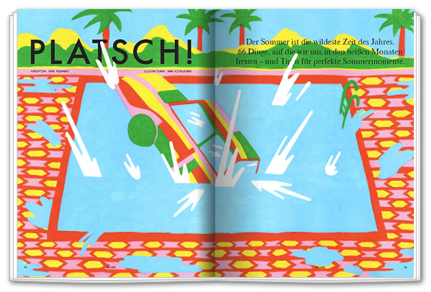 Platsch! 66 Dinge, auf die wir uns in diesem Sommer besonders freuen!