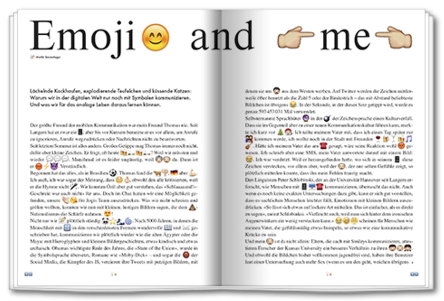 Emoji and me: Wie Smileys und ein lächelndes Scheißhaufen-Icon unsere Kommunikation revolutionieren
