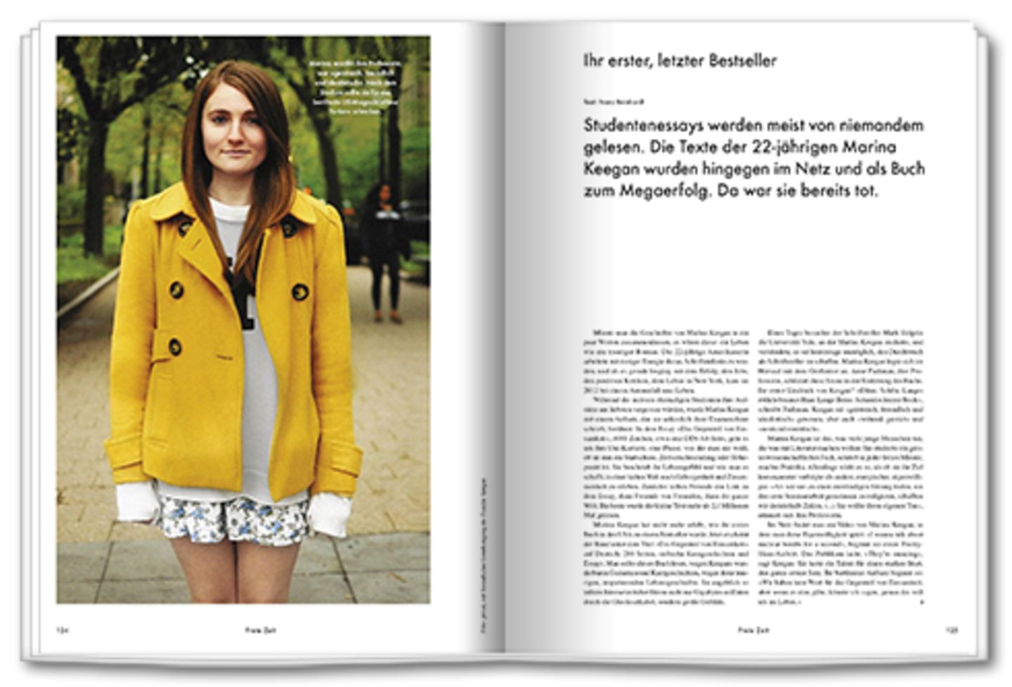 Bestseller: Die Texte der 22-jährigen Marina Keegan hatten im Netz viele Fans und wurden als Buch zum Bestseller. Doch da war die Studentin bereits tot