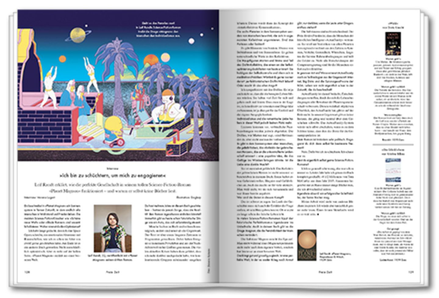 »Ich bin zu schüchtern, um mich zu engagieren«: Schriftsteller Leif Randt schuf in seinem Roman »Planet Magnon« die perfekte Gesellschaft