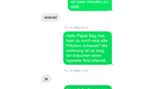 Der Vater einer unserer Redakteurinnen hält es lieber etwas knapper...
