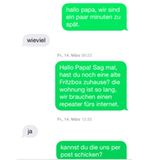 Der Vater einer unserer Redakteurinnen hält es lieber etwas knapper...