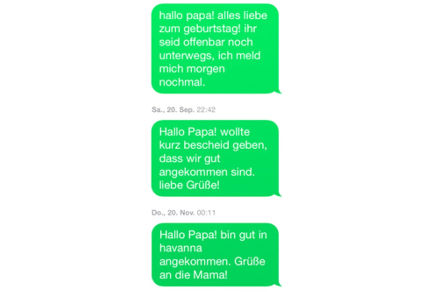 ... oder antwortet erst einfach gar nicht.