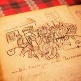 Relikt einer fast vergessenen ­alpinen Infrastruktur: das Gästebuch im »Skihaus Casanna«.