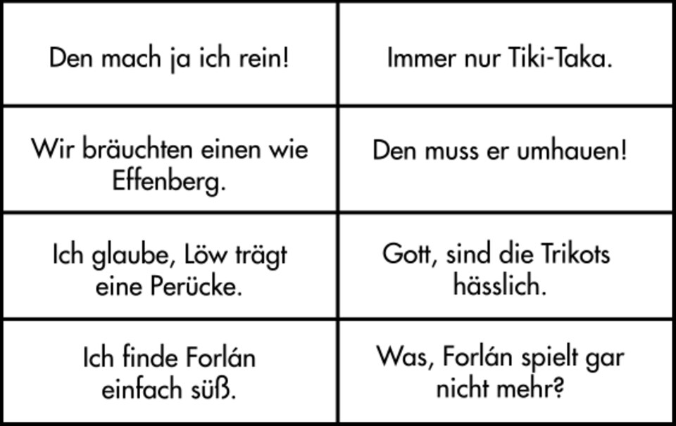 Freizeit: Das NEON WM-Spezial – Teil 3 Freizeit: Das NEON WM-Spezial – Teil 3