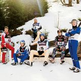 Der Drang, irgendwo runterzuspringen, wird durch manche Skianzüge womöglich begünstigt (Nr.12)